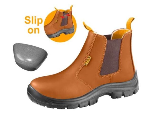 productos3_4231 ZAPATO BOTIN ELASTIZADO MARRON TRABAJO INGCO TALLE 43